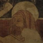 Santa Apolonia, santa Lucía y una tercera figura femenina