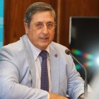 Tadeo, rector de la Universidad de Elche, ayer en la ciudad. L. DE LA MATA