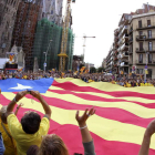 Imagen de los actos de la Diada celebrados el 11 de septiembre del año pasado.