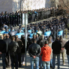 Los compañeros de Francisco Javier Ortega le rindieron ayer un sentido homenaje en Madrid.
