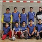 Formación del equipo Sánchez Albornoz de la categoría infantil