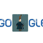 El 'doodle' dedicado a Charles Macintosh, inventor de la tela impermeable.