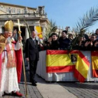 Benedicto XVI saluda a los jóvenes madrileños en la celebración del Domingo de Ramos