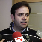 Tino Rodríguez, ayer.