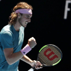 Stefanos Tsitsipas clasificó a semifinales del Open Australia.