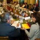 Silvia Clemente, de espaldas, en el Consejo de Política Agraria