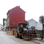 Obras iniciadas en la calle Conde de Lemos. FIRMA