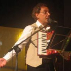 Mestre, durante su actuación, ayer en el salón de actos del Vía de la Plata.