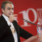 El expresidente del Gobierno, José Luis Rodríguez Zapatero. T.G.