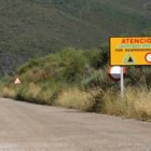 Imagen de archivo de la carretera que une las localidades de Congosto y Santa Marina del Sil