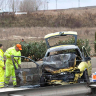 Uno de los accidentes registrados en Navidad.