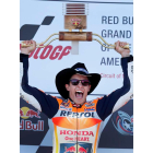 Marc Márquez volvió a ser el mejor en el circuito de Austin. BUCK