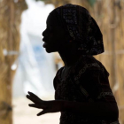 Una chica nigeriana de 15 años en un campamento del norte del país.