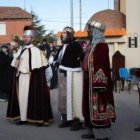 Un momento de la representación en Quintana de Raneros.