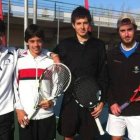 Diego Freire, Guillermo Ibáñez, Álvaro Terrón y Víctor Recuero.