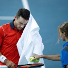 El español Roberto Bautista perdió ante Lucas Pouille. YOAN VALAT