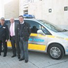 Gorgonio Gutiérrez, Gregorio Chamorro y Francisco Herrero.