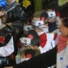 Los niños del colegio Compostilla se disfrazaron de piratas, ratones y también de leones