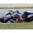 Jorge Lorenzo, durante la carrera disputada en el circuito de Montmeló.