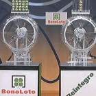 Bombos del sorteo de la Bonoloto. DL