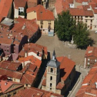 Vista áerea de la Plaza del Grano