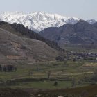 Zonas como Babia, en la imagen Piedrafita, o Picos de Europa tiene todo su territorio en la red.