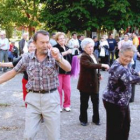 Los vecinos de Sahagún se acercaron al Plantío para celebrar la romería del Pastorbono.