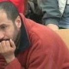 Mohamed el Egipcio, ayer, atento a la declaración de los policías italianos