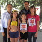 Los más pequeños demostraron sus ganas de competir en la Carrera Popular Ciudad de Astorga.