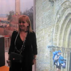La presidenta de la Diputación, Isabel Carrraso, en el stand del Patronato Provincial de Turismo.