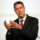 El presidente del grupo parlamentario del PPC,  Xavier García Albiol.