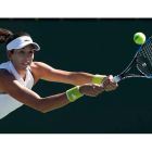 Garbiñe Muguruza accedió a la cuarta ronda de Indian Wells tras doblegar a Kayla Day. BUCK