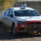 Juan Carlos Aguado (Mitsubishi Lancer Evo X) se llevó el triunfo en Santibáñez de la Isla.