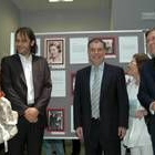Carmen Aragón, Óscar Tapias, Bermejo, Mercedes Rico Carabias y Fernández Santiago