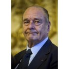 El expresidente francés Jacques Chirac.