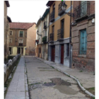 La calle, antes de la intervención. DL