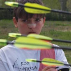 Astorga disputa el trofeo de tiro con arco el domingo en el campo de fútbol de La Eragudina.