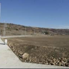 Terrenos de la última ampliación del polígono industrial de San Román