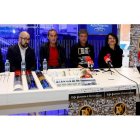 Juan Palacios, Víctor Jiménez, José Manuel García, Rafa Guerrero, Teresa Mata y Alejandra Santos, ayer en la presentación del Desafío.