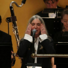 Patti Smith, en la ceremonia de los premios Nobel 2016.