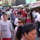 Imagen del año 2002 del mercado de los jueves de Valencia de Don Juan. GORGOJO
