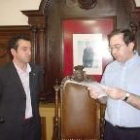 Nicanor Sen, durante el pleno de investidura que le convirtió en alcalde de Cistierna
