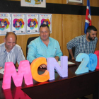 Cristino Menor, Eduardo Morán y Juanma Copano.