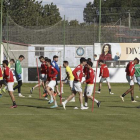 El Atlético Astorga realizó el viernes su último entrenamiento previo a la ida de la final autonómica de hoy en Salalamca. RAMIRO