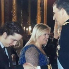 Francisco Nicolás G. I., en la coronación de Felipe VI.