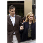Iñaki Urdangarín y su esposa, la infanta Cristina.