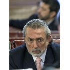 Francisco Correa, ayer durante un momento del juicio.