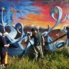 Jairo, David y Esteban son tres grafiteros que piden al Ayuntamiento que habilite paredes