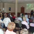 El Centro Cívico de Navatejera acogió las jornadas sobre salud.