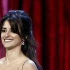 Penélope Cruz tras obtener el domingo pasado el Goya a la mejor actriz protagonista